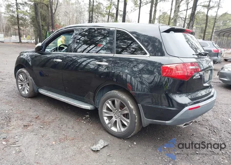 2011 Acura Mdx Advance Package z USA, uszkodzony, nr VIN 2HNYD2H59BH518507